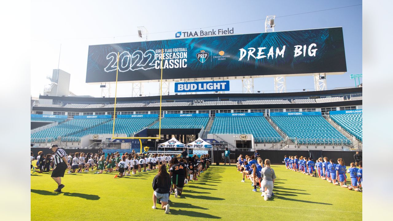 FLAG FOOTBALL: Jacksonville Jaguars gets 2022 season started for 24 teams  in 2022 Girls Flag Football Preseason Classic –