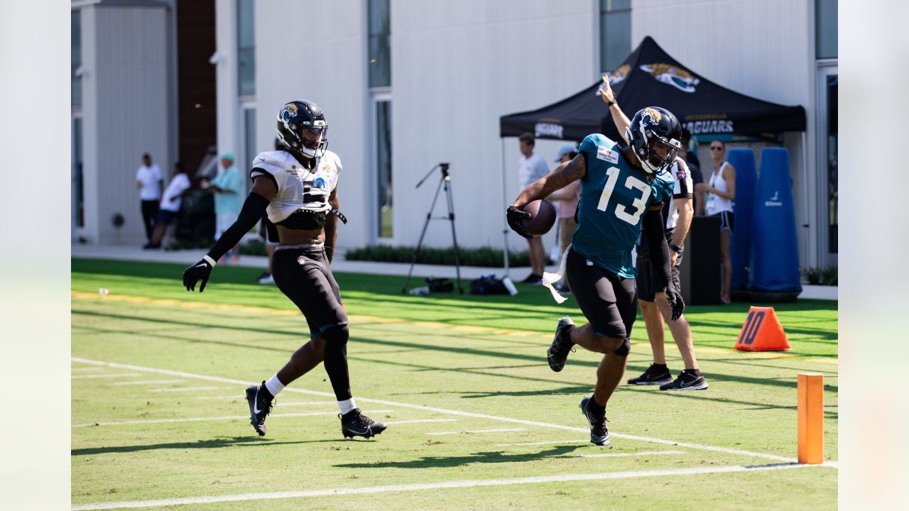 Jacksonville Jaguars Safety Ayo Oyelola during Training Camp on July  News Photo - Getty Images