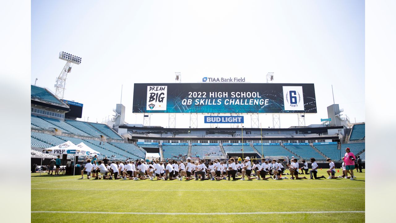 Jacksonville Jaguars host 2022 High School QB Skills Challenge