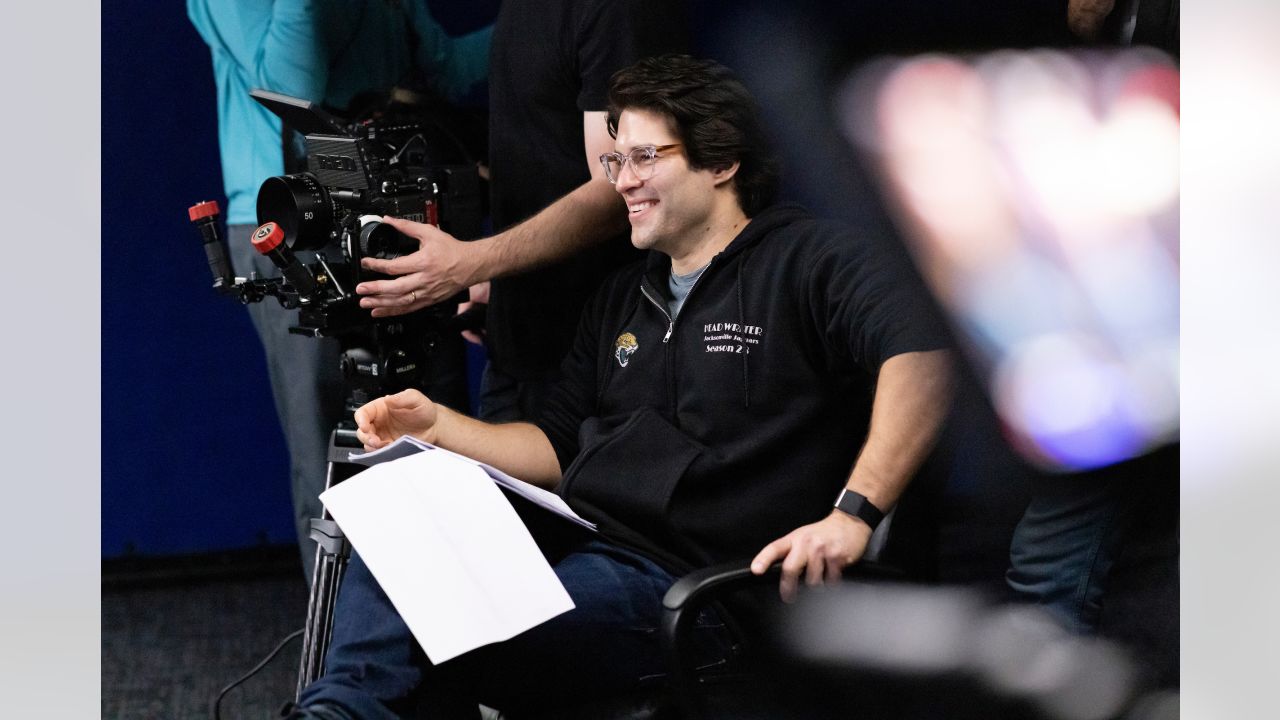 Inside the Jaguars' hilarious 'scripted' schedule release video with actor  Asher Grodman 