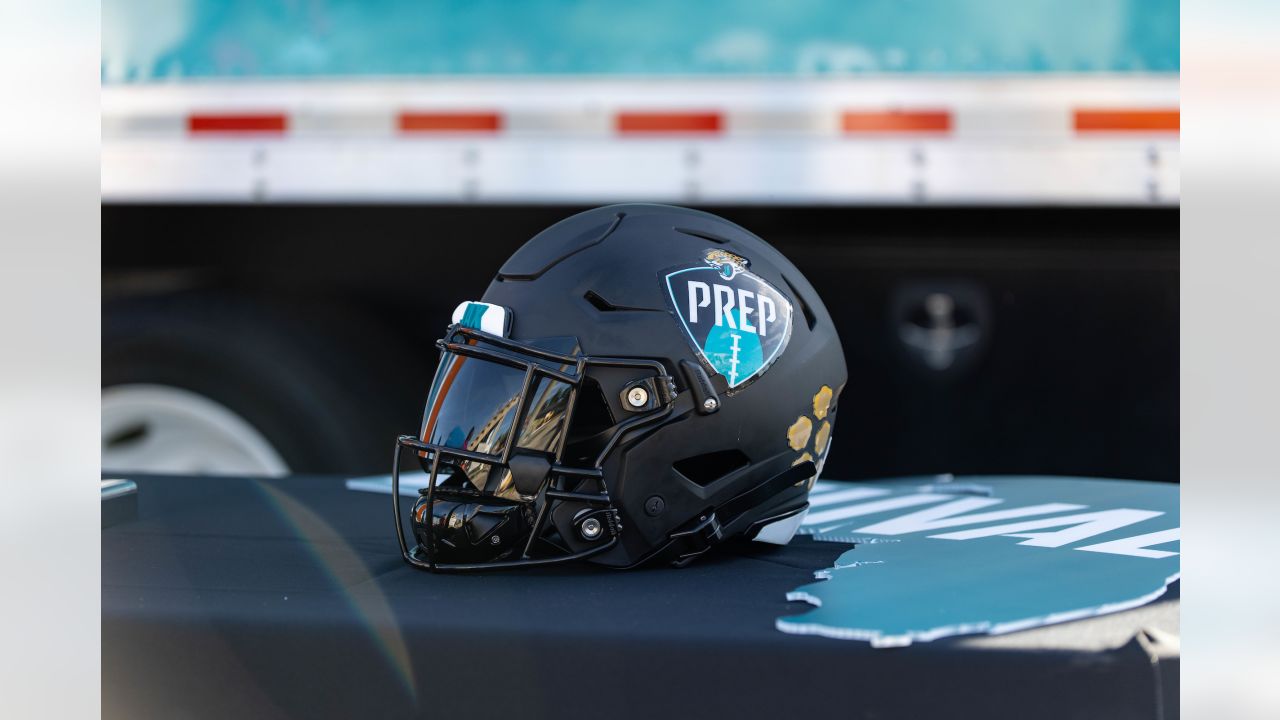 2022 Jaguars PREP Helmets 