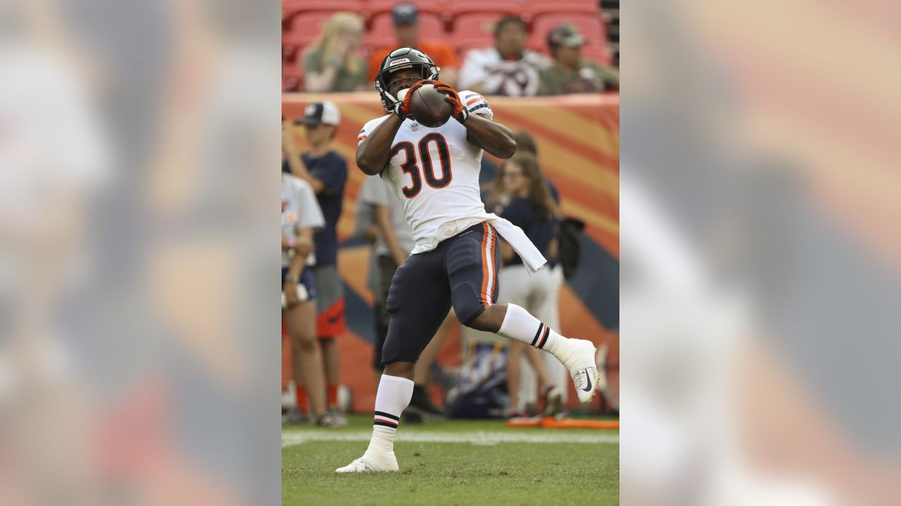 Chicago Bears running back Benny Cunningham (30) in the first half