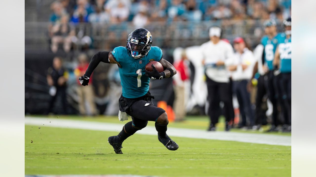 Jaguars elevate WR Jacob Harris from practice squad again