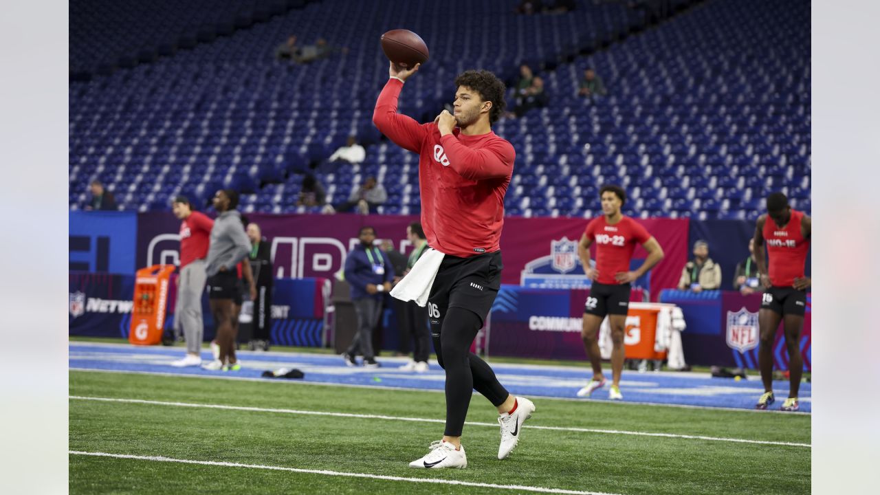 Photos  Top Images of the Quarterback Workout at the 2023 NFL Combine