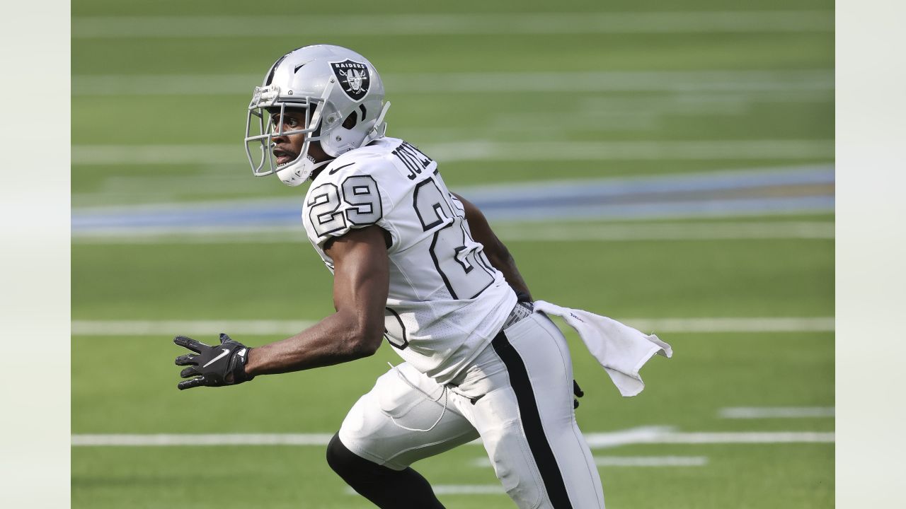 Oakland Raiders free safety Lamarcus Joyner (29) during an NFL