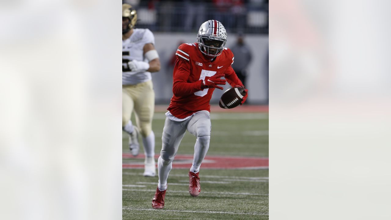 Ohio St to be without top WR Garrett Wilson against Huskers