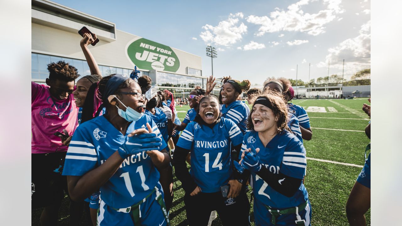 Jets and Bears Unveil Girls Flag Football League in the UK