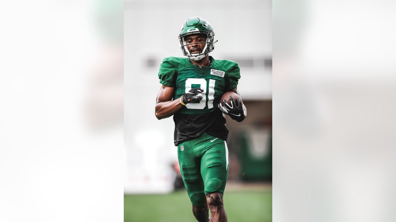 Jets' Denzel Mims has strong outing on first day of training camp