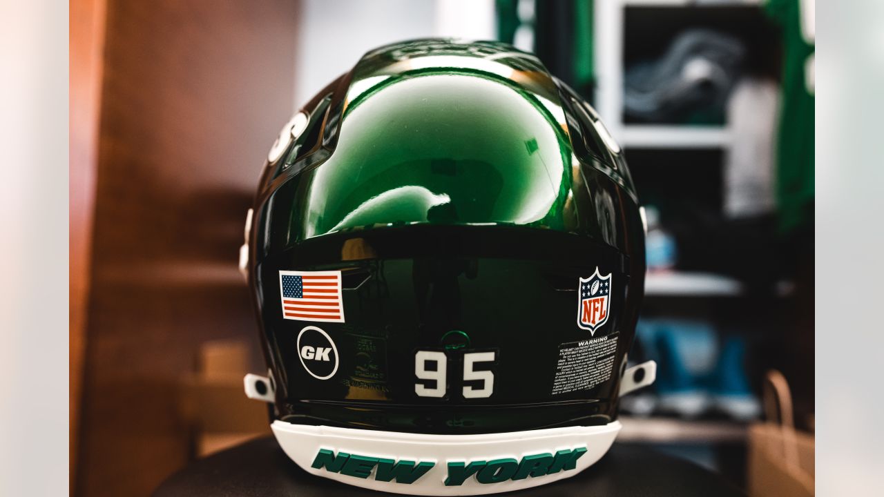 NY Jets Helmet Stickers: Week 14 - Gang Green Nation