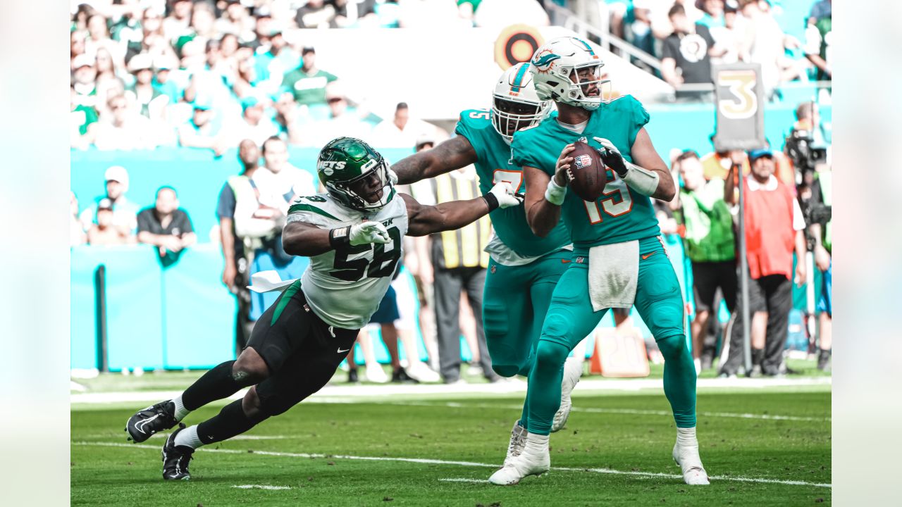 Joe Flacco's son spotted wearing Dolphins jersey instead of dad's Jets  threads