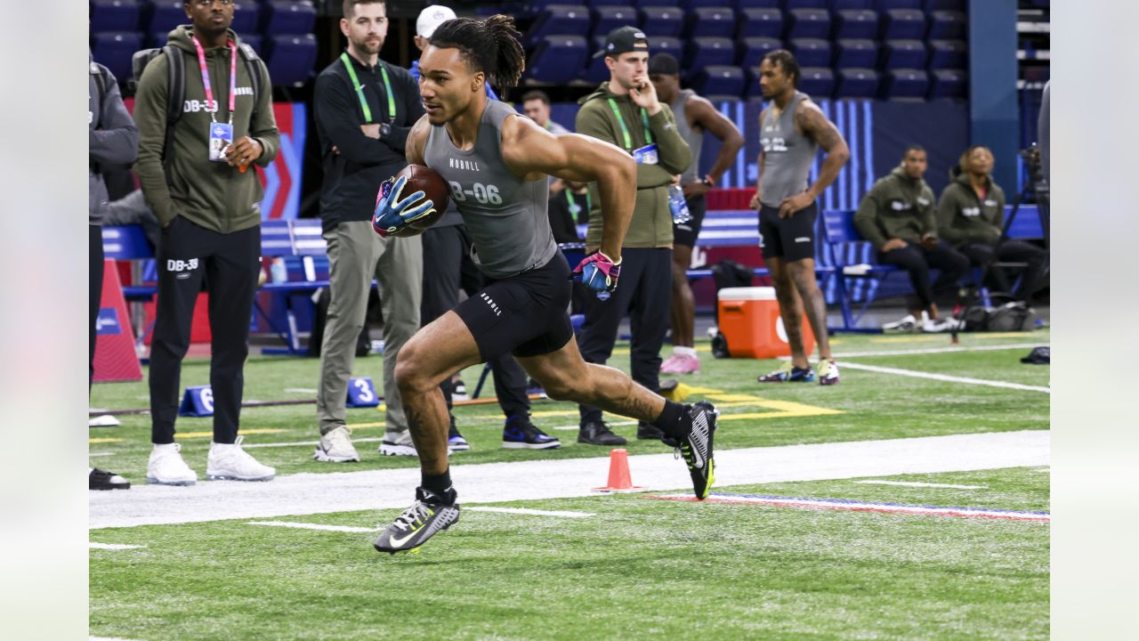 Photos  Top Images of the Safety Workout at the 2023 NFL Combine