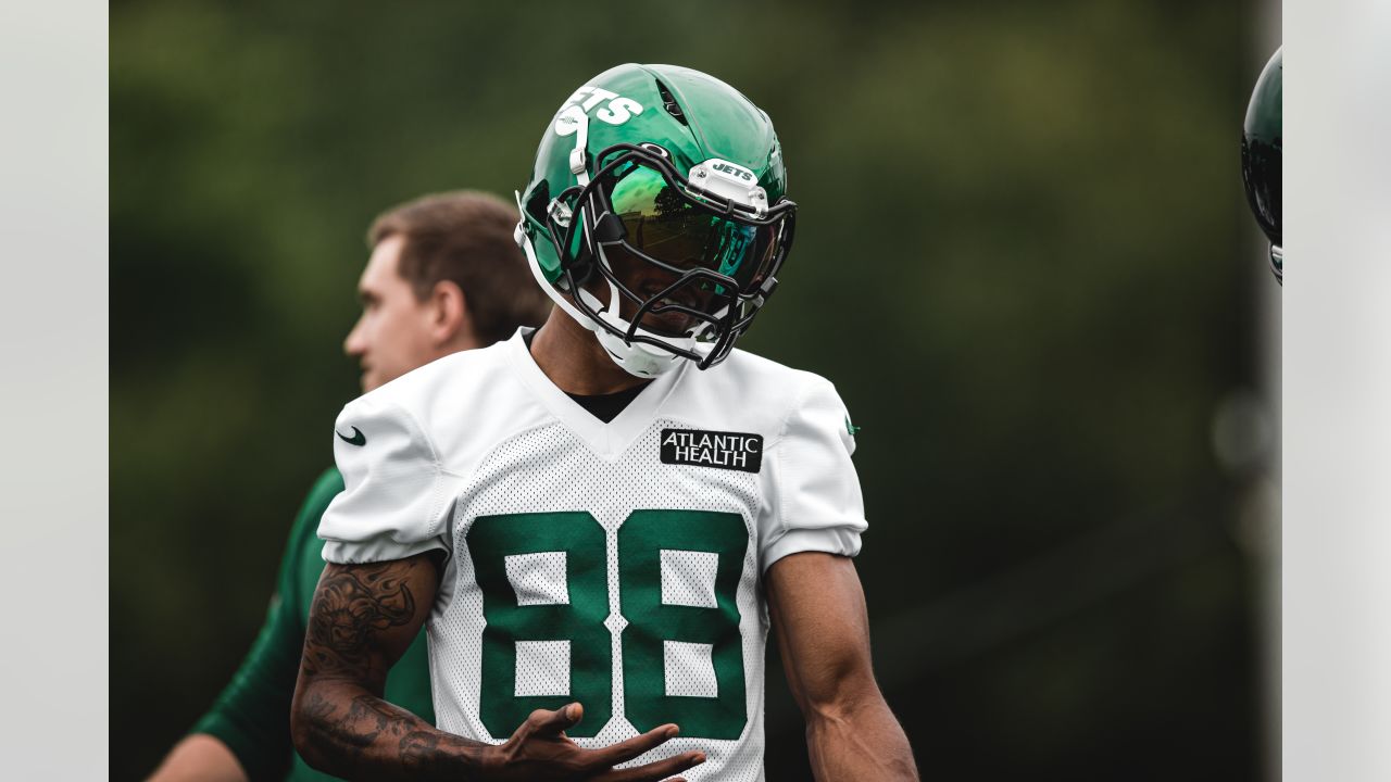 New York Jets wide receiver Keelan Cole (88) in action against the