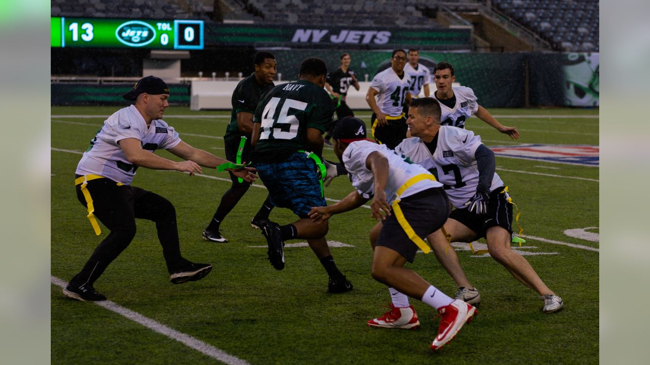 Salute to Service: Jets Host Military Flag Football Game at