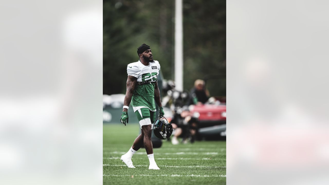 Jets receiver Denzel Mims taps trainer to get 'bigger, leaner'