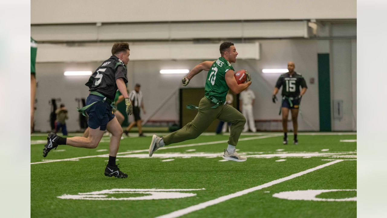 Gallery  Jets Host Military Flag Football Game at the Atlantic Health Jets  Training Center