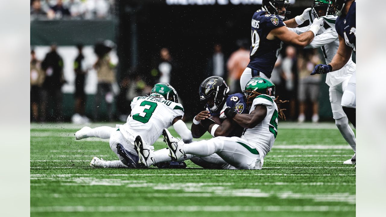 Jets-Ravens Game Recap  Green & White Struggle in 24-9 Opening-Day Loss