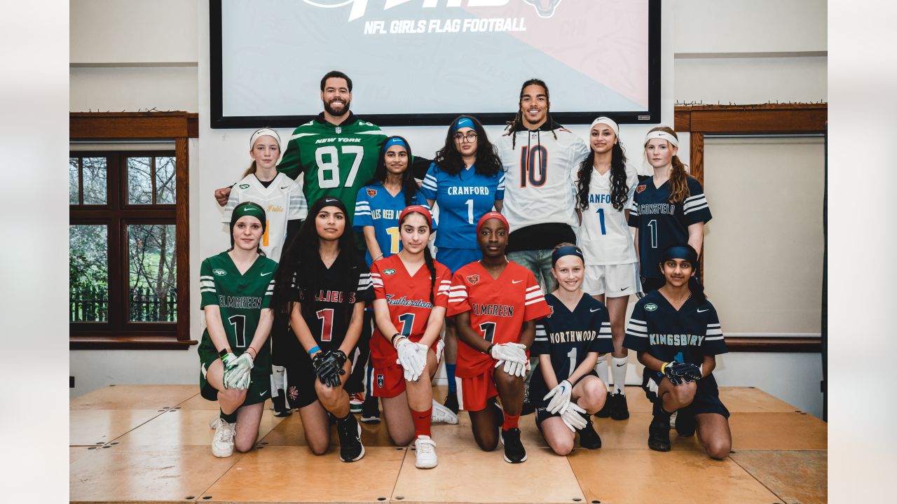 The Eagles' girls' high school flag football league is breaking down  barriers