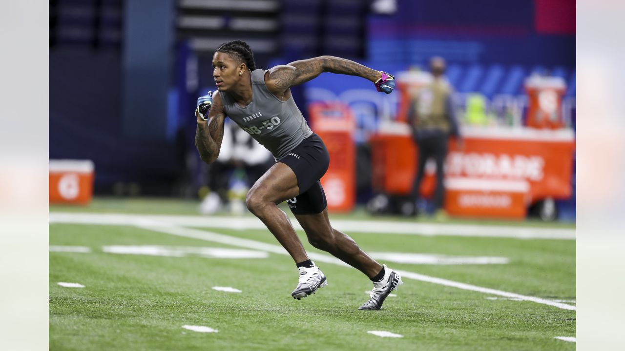 Photos  Top Images of the Safety Workout at the 2023 NFL Combine