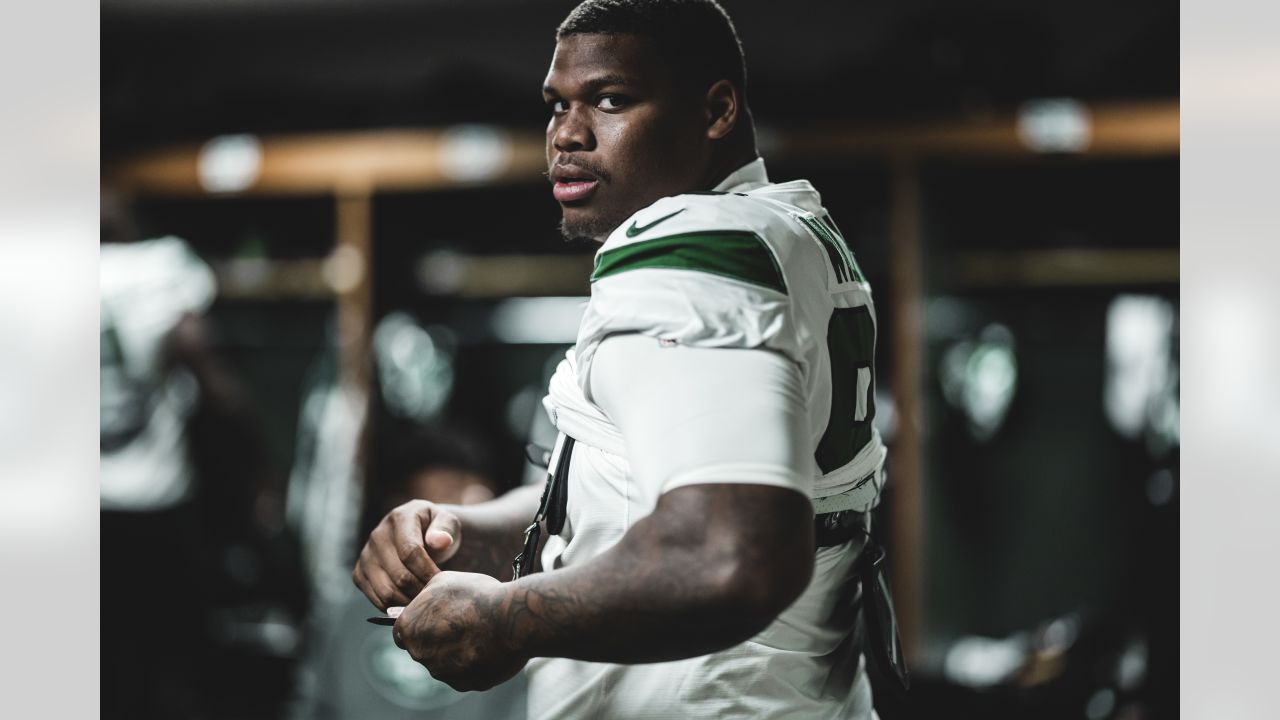 Pure mass' Quinnen Williams returns for Jets with new stance 