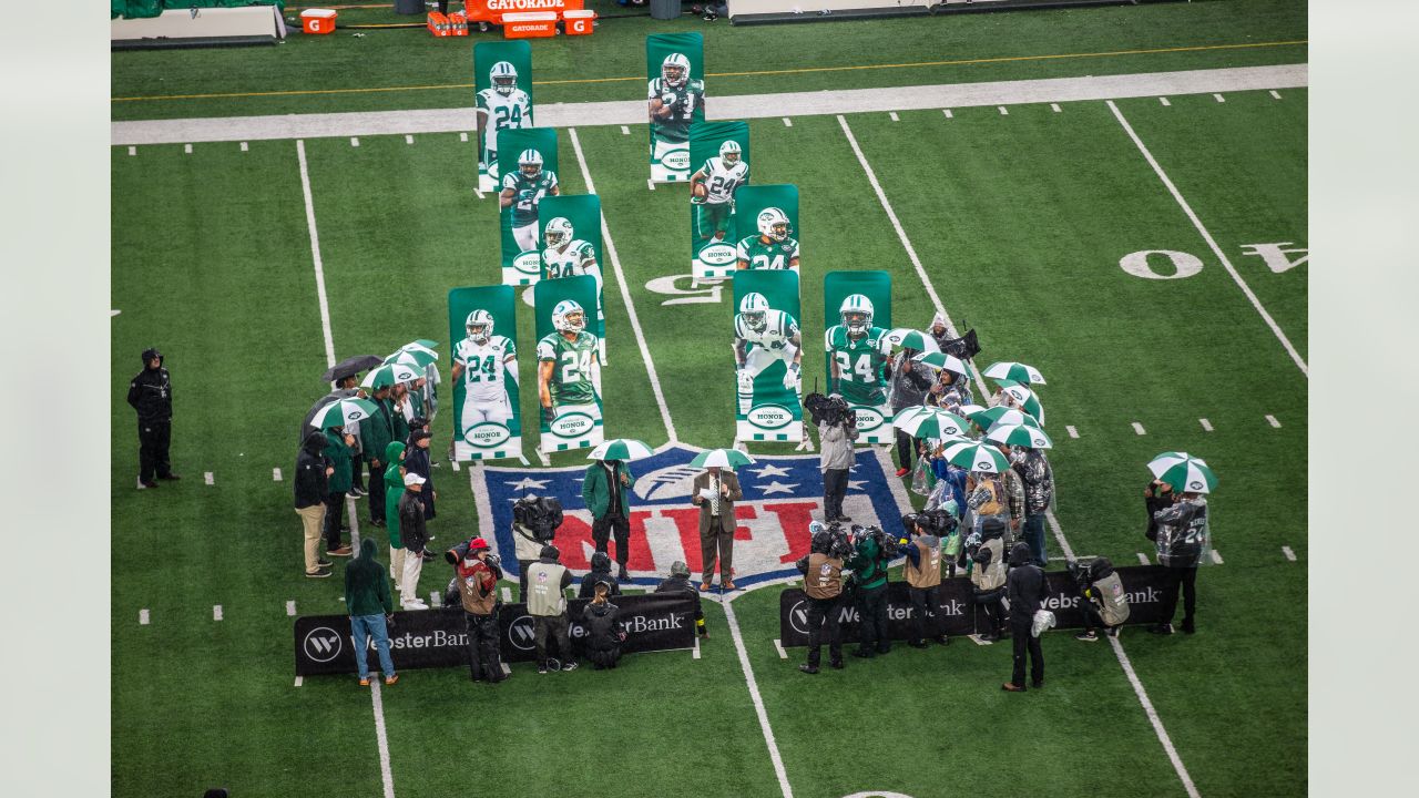 Darrelle Revis Ring of Honor Ceremony, New York Jets, 2022