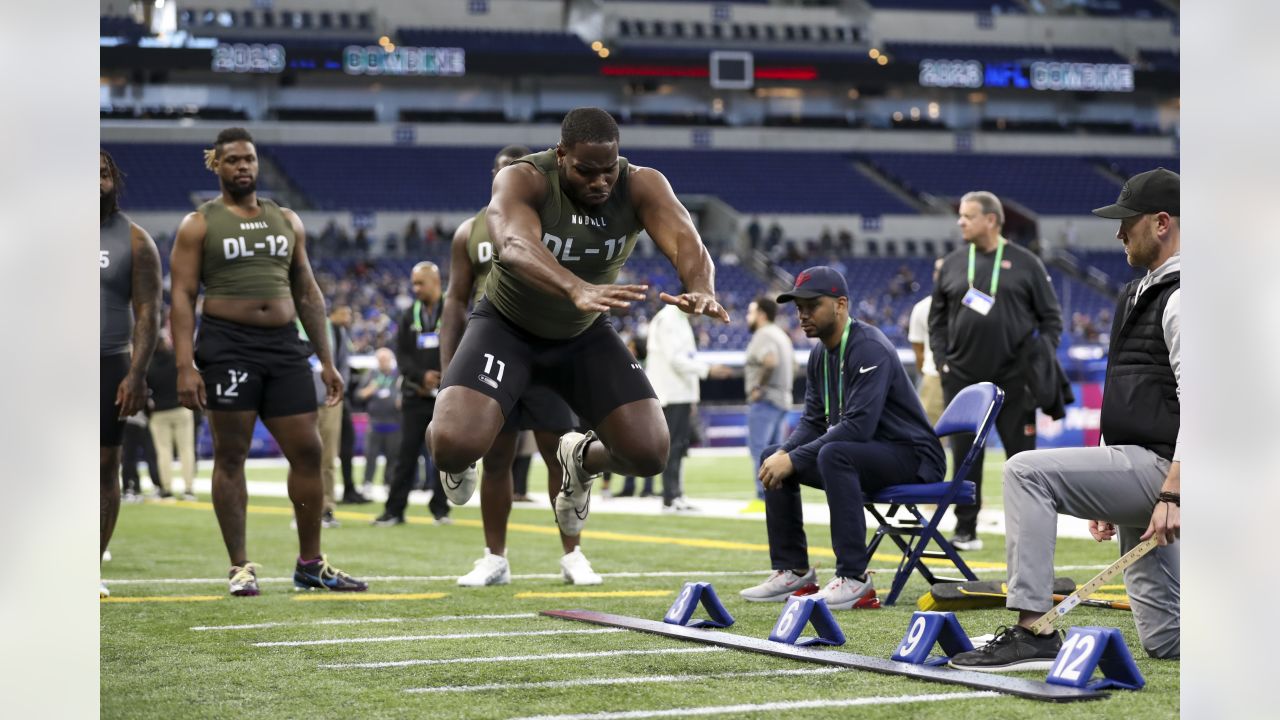 Moro Ojomo's 2023 NFL Scouting Combine workout