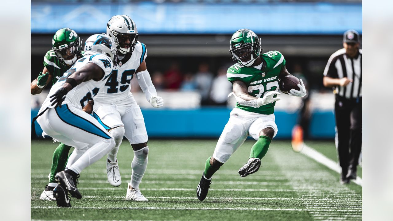 Michael Carter, Jets RBs Help Spark Shutout vs. Panthers