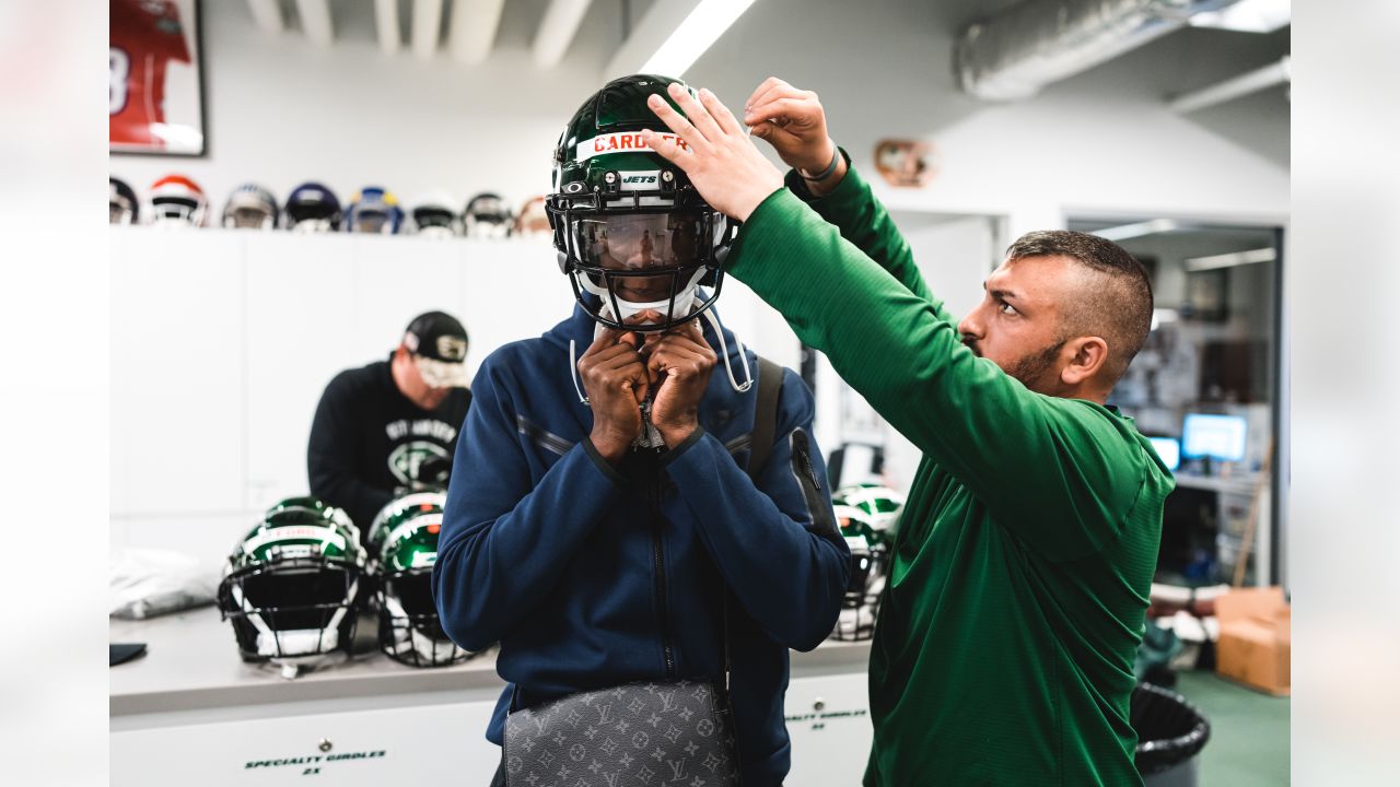 Gallery  2022 Jets Rookies Getting Fitted for Their Helmets