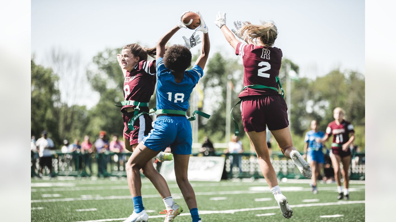 Jets-sponsored Irvington High School (NJ) Girls Flag Football Team Headed  to Nike Kickoff Classic - Sports Illustrated New York Jets News, Analysis  and More