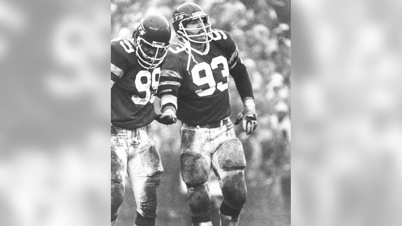 The New York Sack Exchange: Joe Klecko, Marty Lyons, Abdul Salaam & Mark  Gastineau (Image by © Modra / Sports Illu…