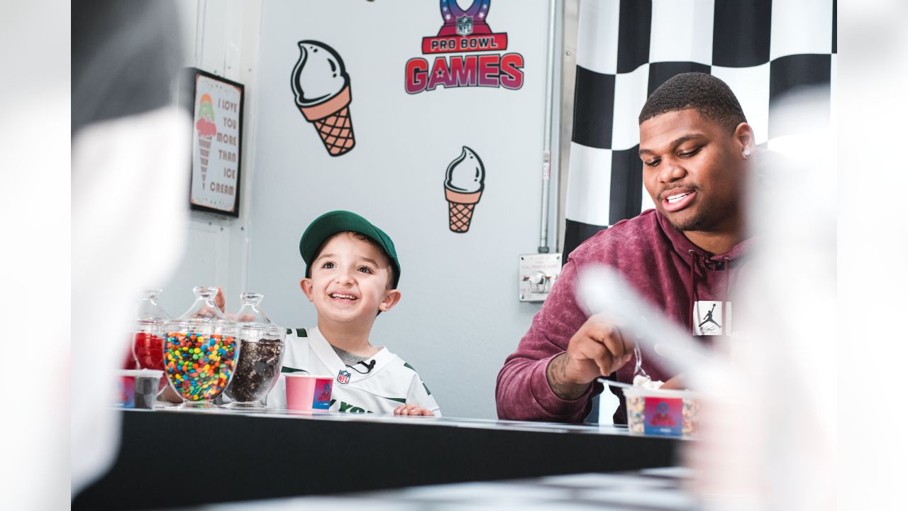 The NY Jets are making sure Johnny gets a lot of ice cream