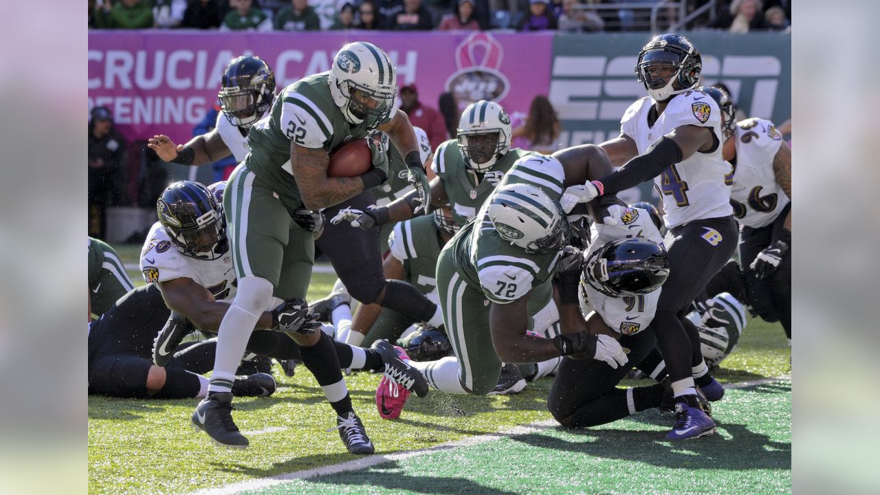 New York Jets cornerback Lito Sheppard breaks up a pass intended for  Baltimore Ravens wide receiver Kelley Washington during the first quarter  of the preseason NFL football game between the Baltimore Ravens