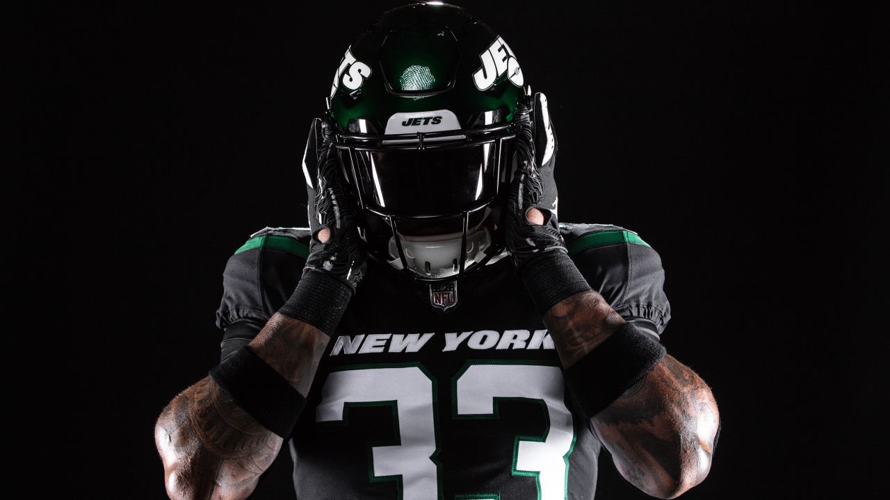 A fresh New York Jets black uniform edit oozes classic look