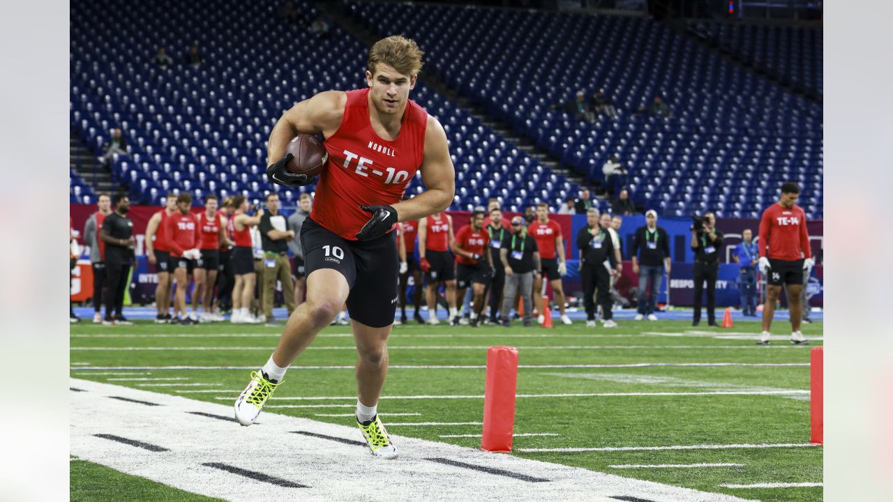 Photos  Top Images of the Tight End Workout at the 2023 NFL Combine