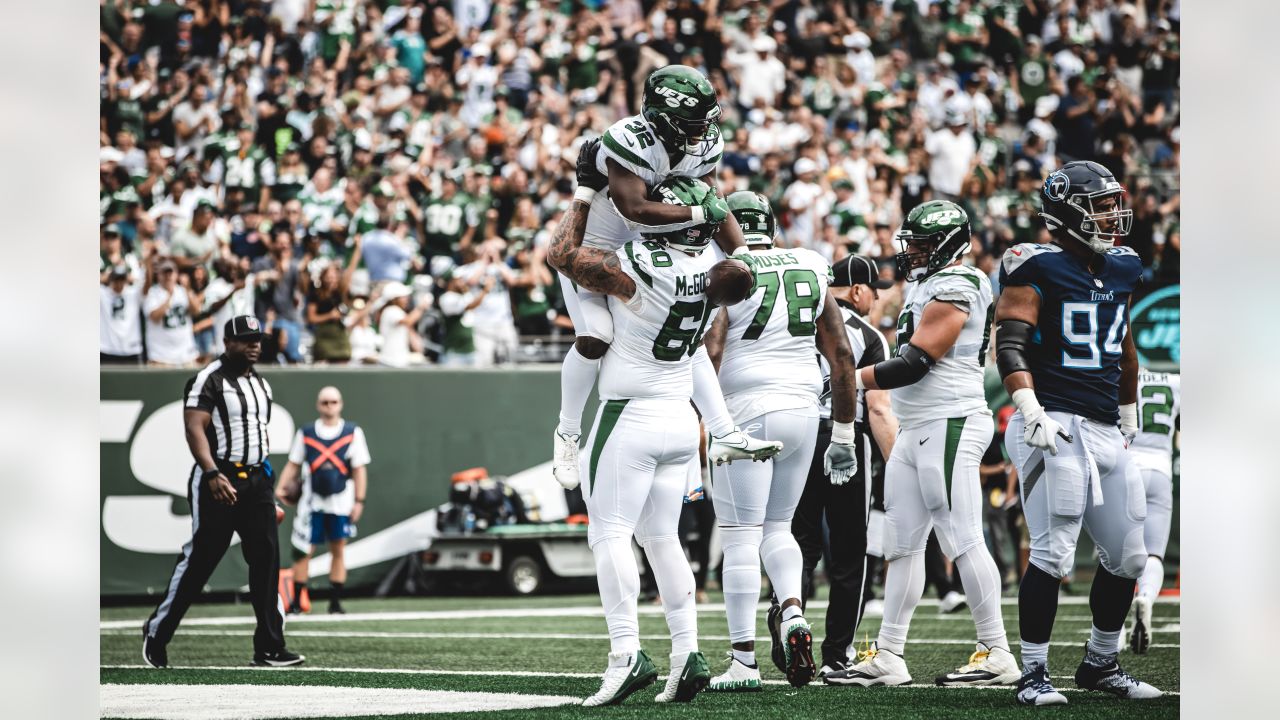 Jets RB Michael Carter Enjoys a Series of Firsts in the Game He Loves