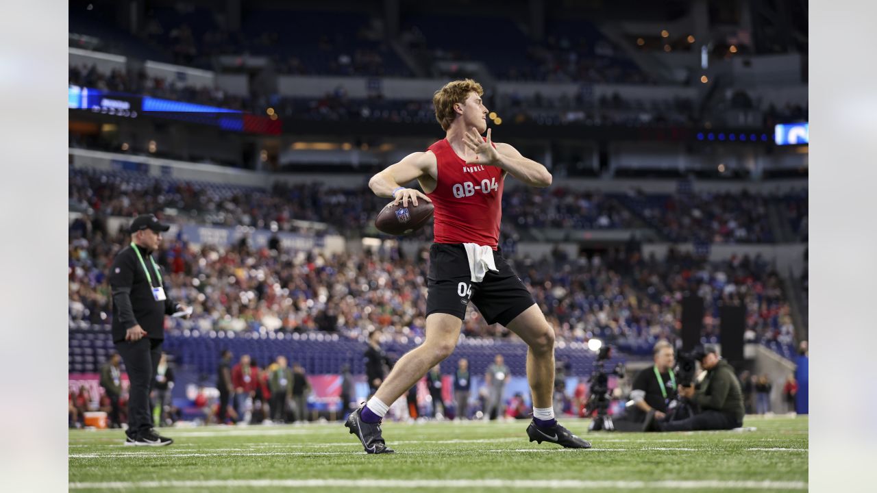 Photos  Top Images of the Quarterback Workout at the 2023 NFL Combine