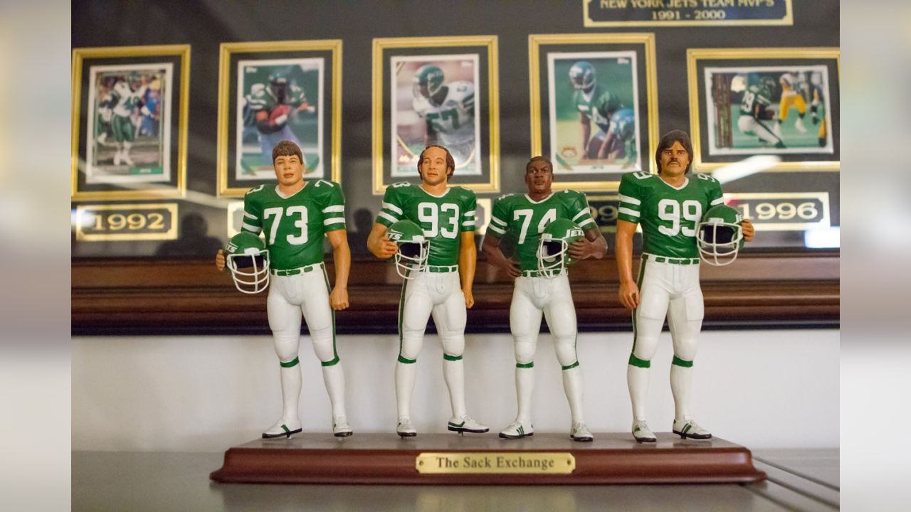 Danbury mint new york jets THE SACK EXCHANGE opened in great shape