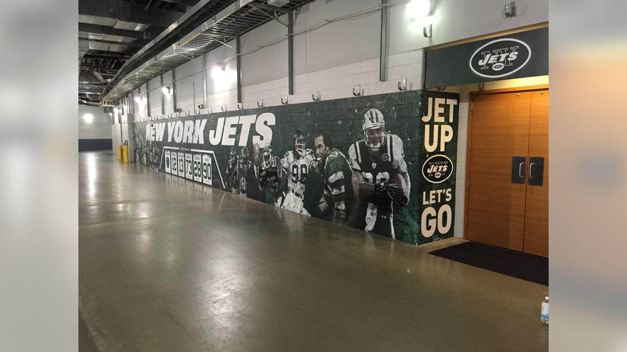 NY Jets Locker Room, Blush Photo