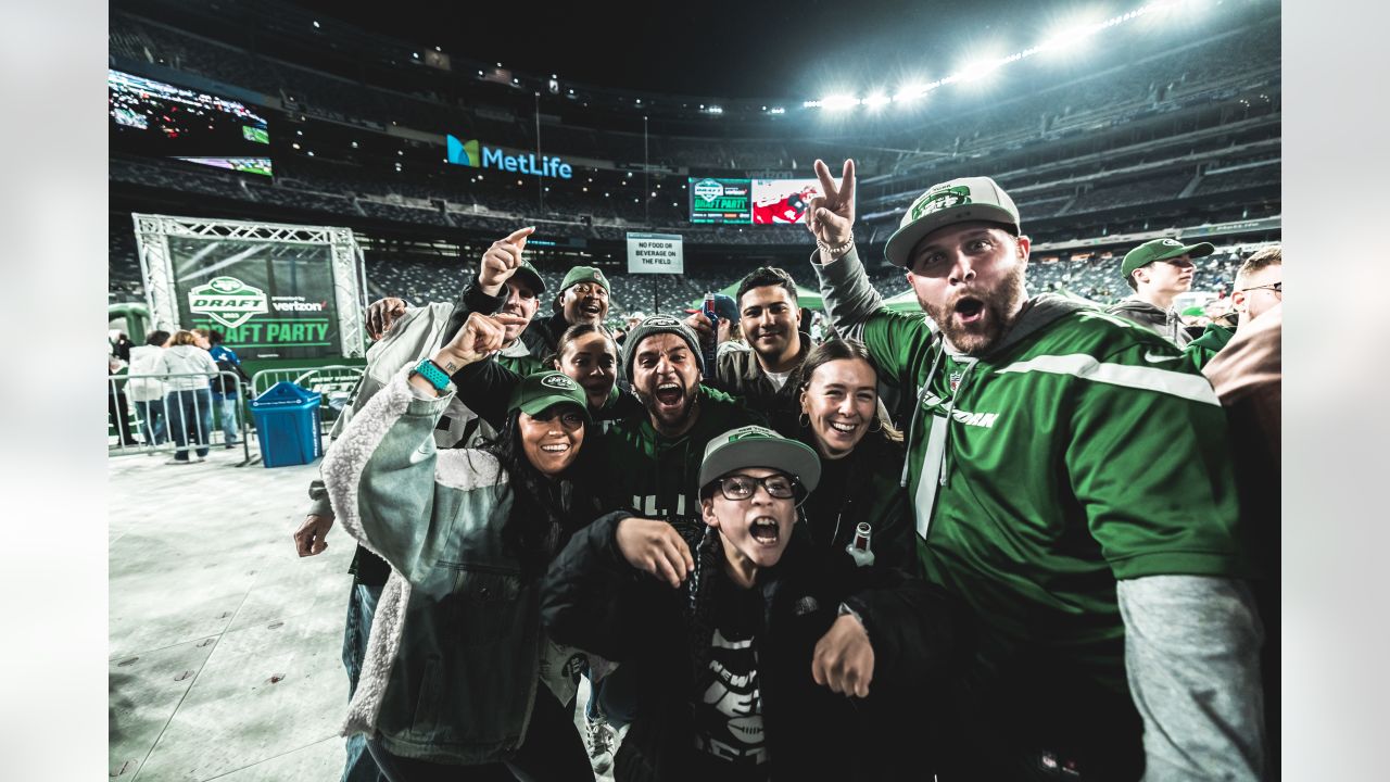 NY Jets Draft Party at MetLife Stadium