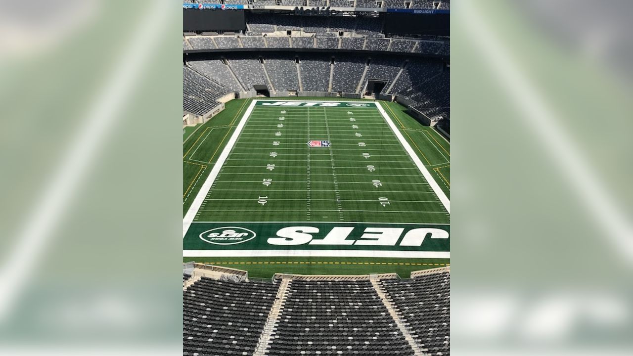 First Look  See the New Turf and Jets End Zones at MetLife Stadium