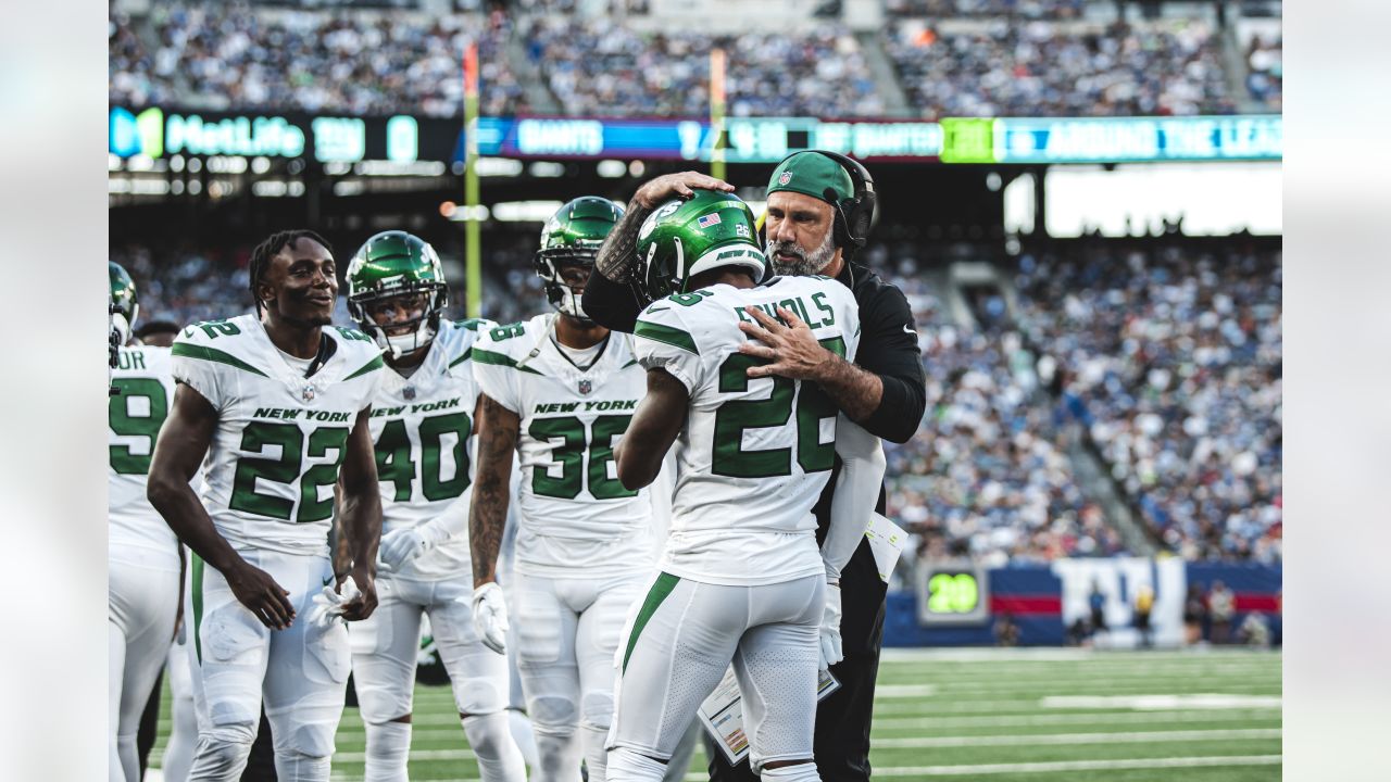 New York Jets' Rashard Davis in action before of a preseason NFL football  game, Friday, Aug. 12, 2022, in Philadelphia. (AP Photo/Matt Rourke Stock  Photo - Alamy