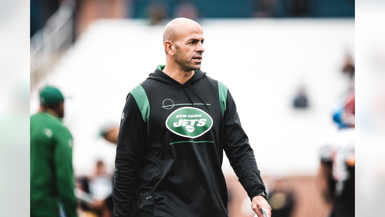 Jets' Robert Saleh on Senior Bowl Week: 'It's a Lot Harder to Hide'