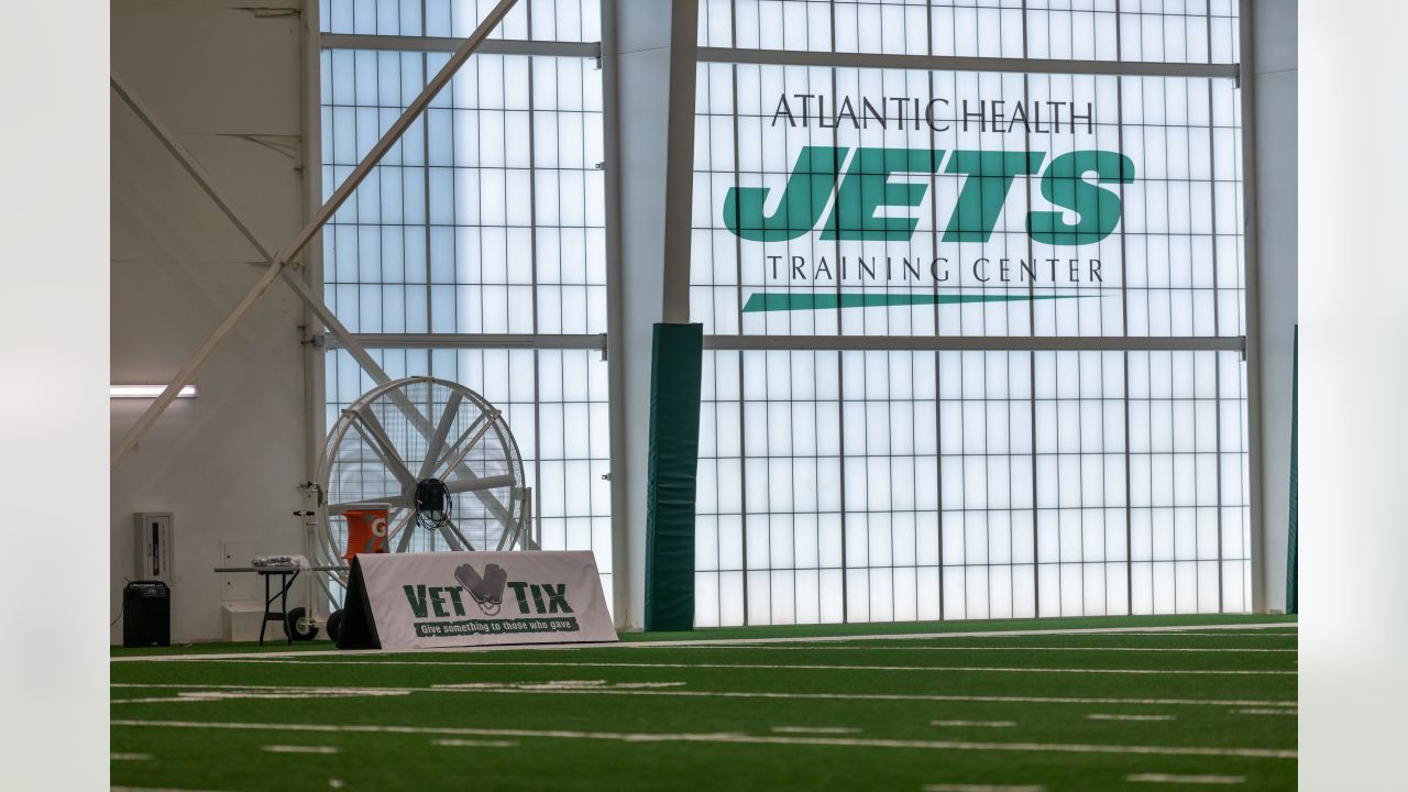 Gallery  Jets Host Military Flag Football Game at the Atlantic Health Jets  Training Center