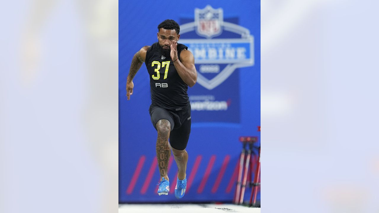 Gallery  2022 NFL Combine Running Back Workout in Photos