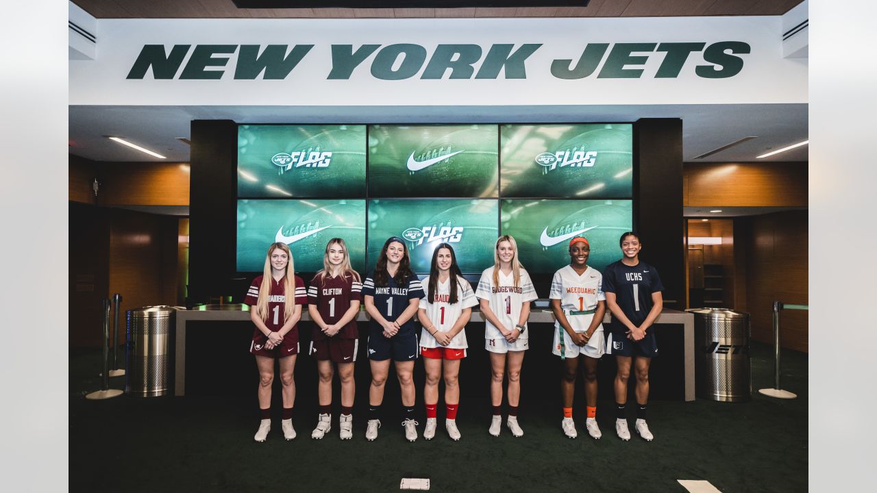 Bryce Huff Women's Nike White New York Jets Custom Game Jersey