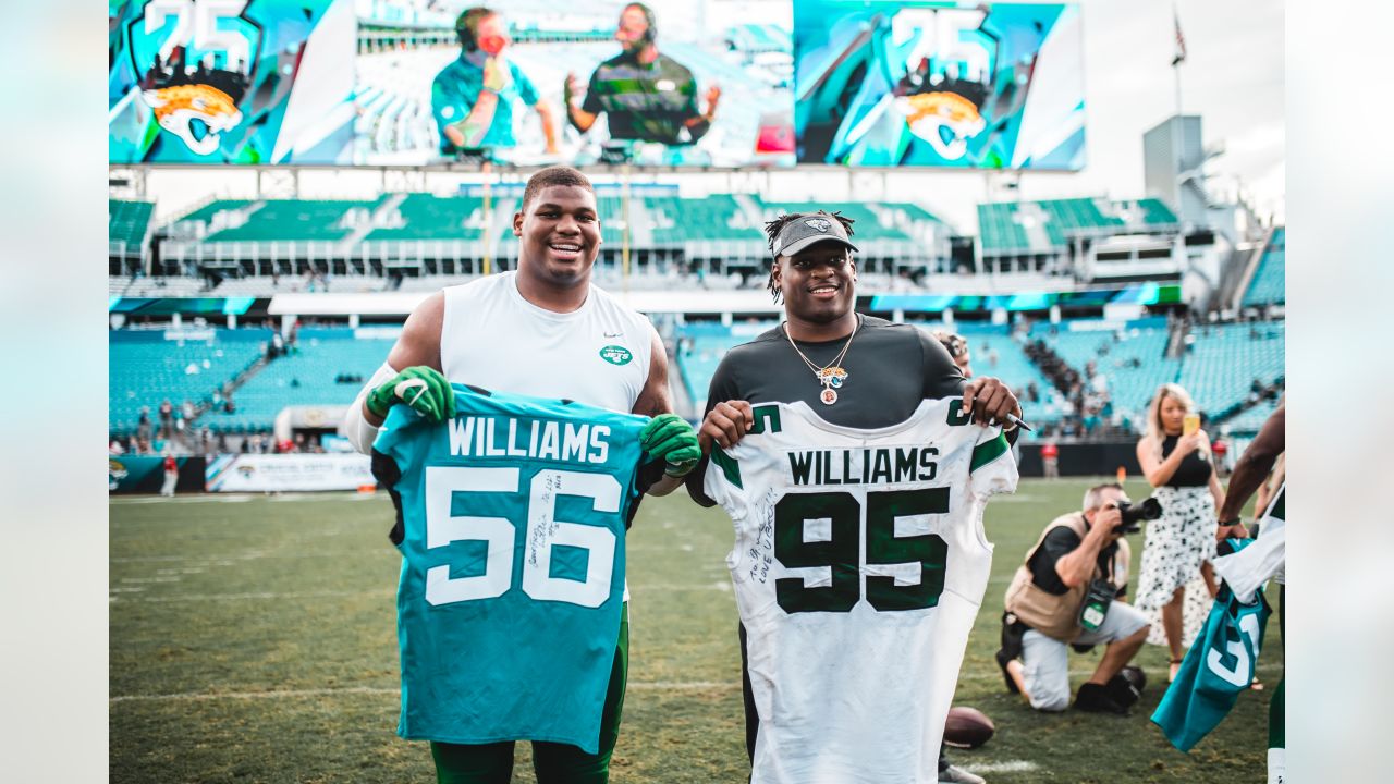 Quinnen Williams & Solomon Thomas Invite Children at Goryeb Children's  Hospital to Be Honorary Captains for Jets-Dolphins