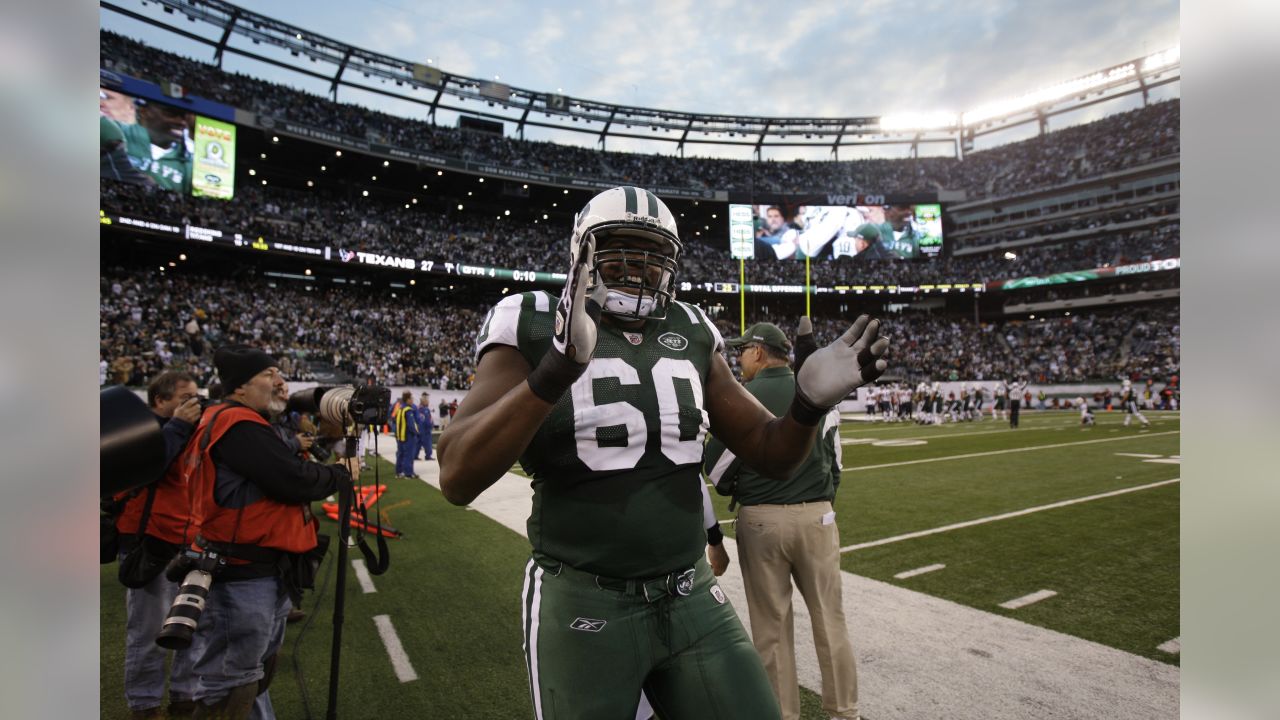 19 September 2010: New York Jets offensive tackle D'Brickashaw