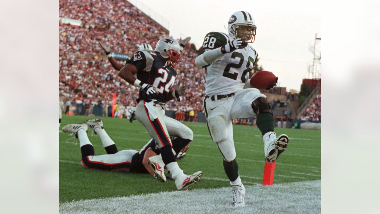 Chris Slade of the New England Patriots during a NFL football game