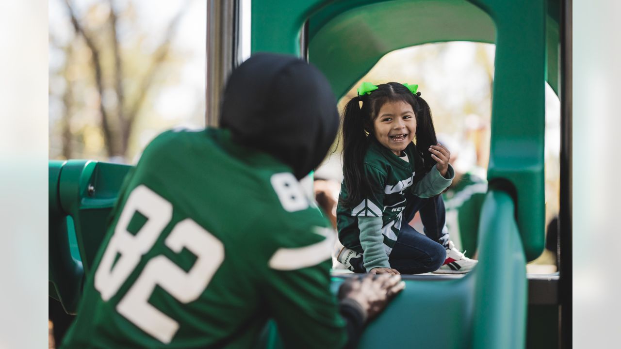 New York Jets Unveiled New Playground at Parsippany Child Day Care