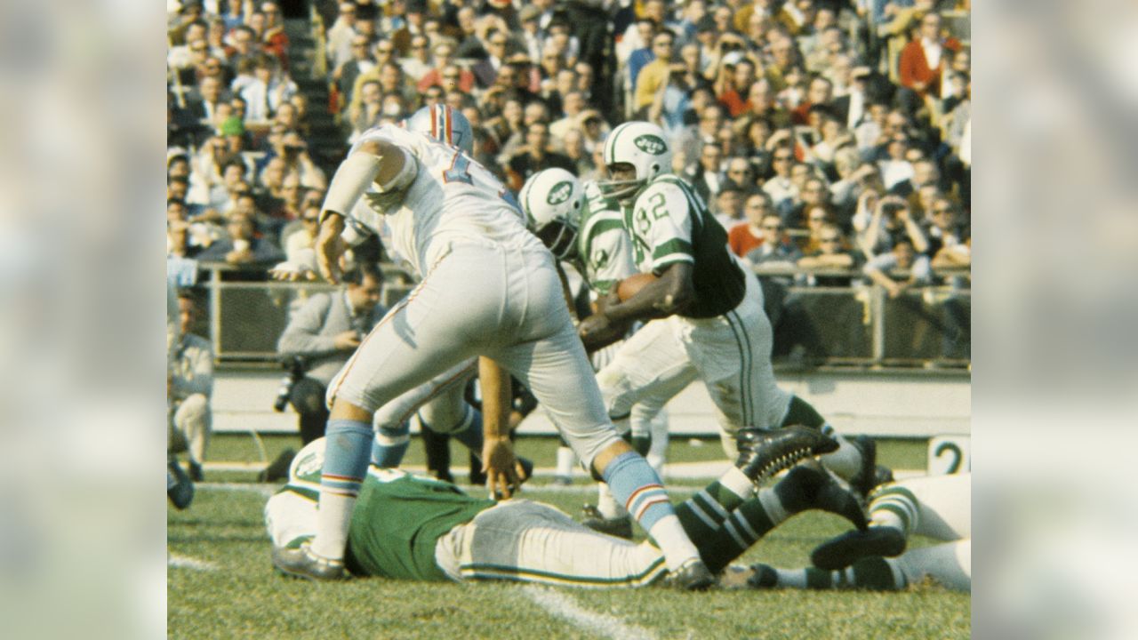 EMERSON BOOZER - NEW YORK JETS '67 - Type 1 NFL 8x10 B&W Press photo 5.20*