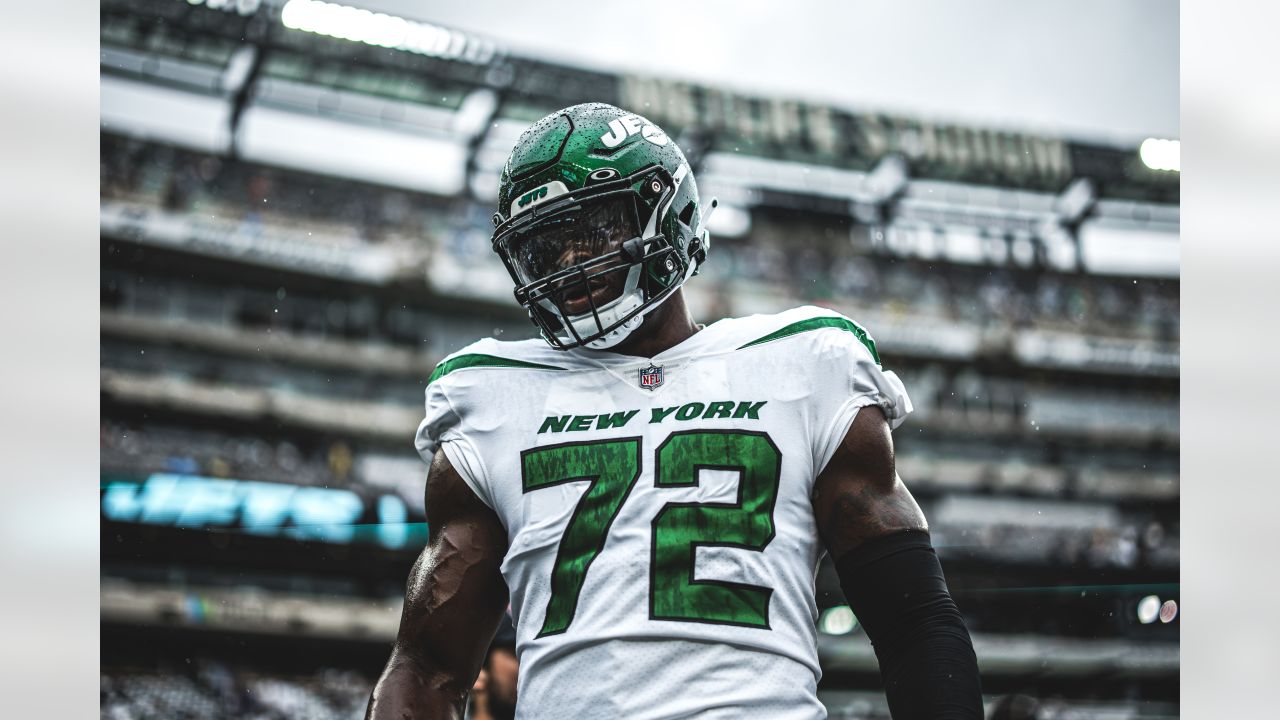 New York Jets full back Nick Bawden (48) during pregame warmups